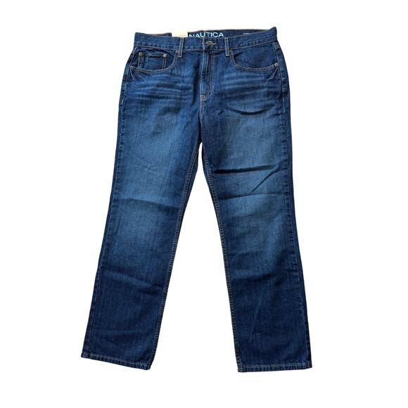 NWT - NAUTICA Mens Jeans/Pants size 34X30; Straight Leg - Picture 1 of 12